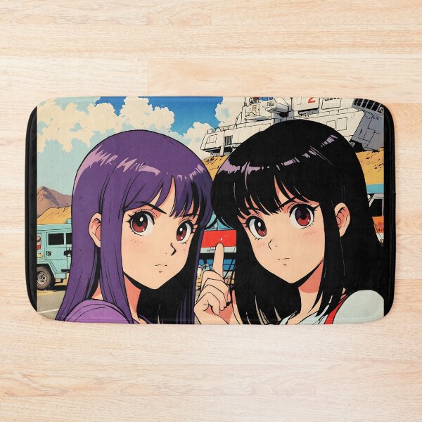 Item preview, Windhoek Namibia Retro Anime Girl 80s Vintage Travel designed and sold by Retro-Anime9.