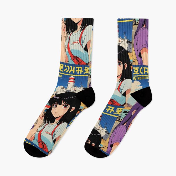 Item preview, Windhoek Namibia Retro Anime Girl 80s Vintage Travel designed and sold by Retro-Anime9.