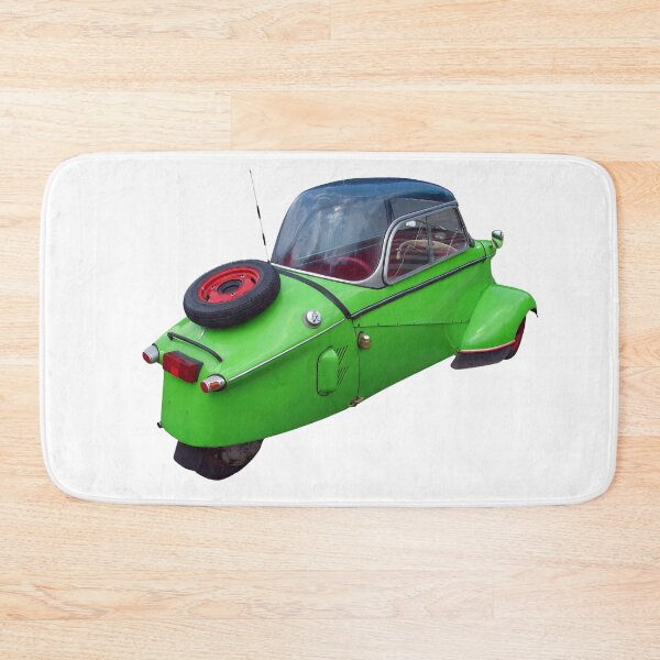 Item preview, Vintage Green Three-Wheeled Microcar designed and sold by urzga.