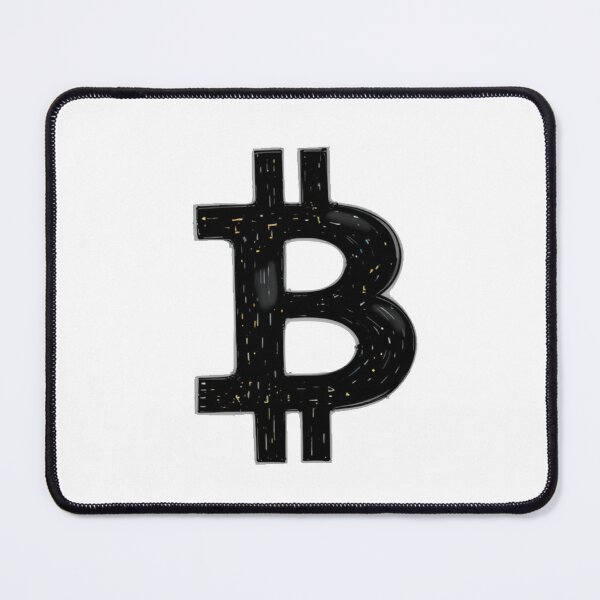 Item preview, Bitcoin Symbol Drawing designed and sold by RebelPaintBrush.