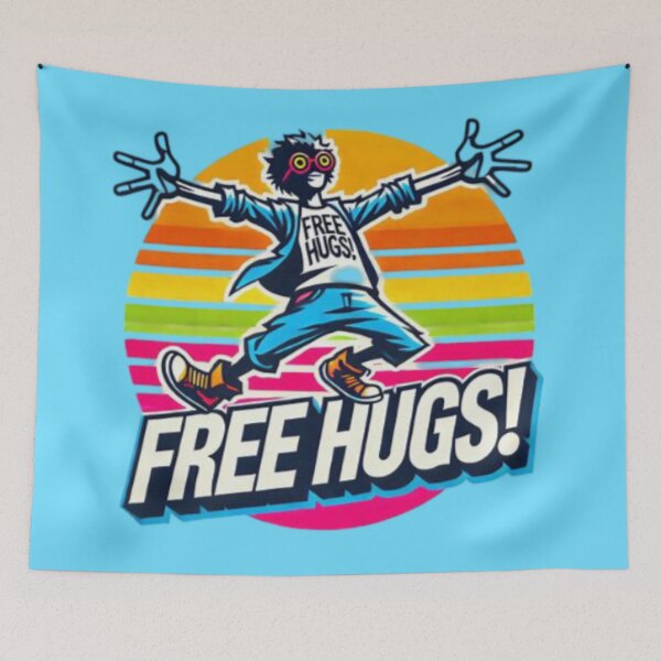 Item preview, Free HUGS!! Weird Dude designed and sold by Shs-Kenya.