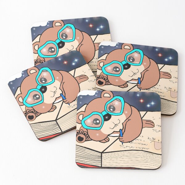 Item preview, Bear - studying  designed and sold by Shirley cute art .