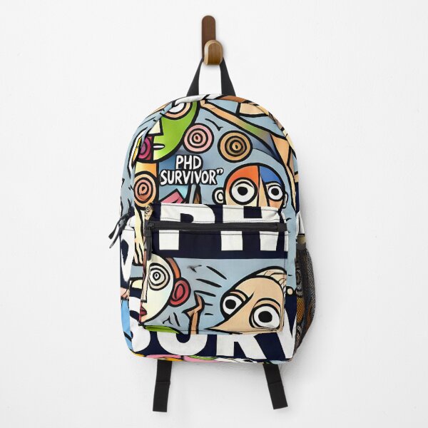 Item preview, PhD Survivor Cubism Art – The Ultimate Academic Trophy designed and sold by OzzFrequency.