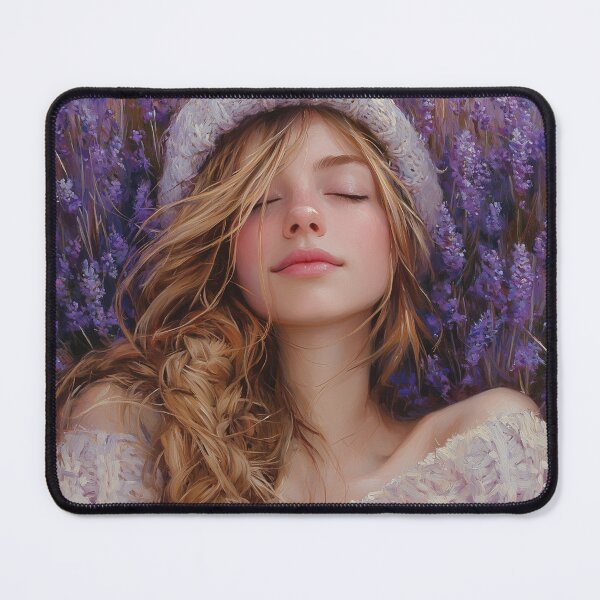 Item preview, Lavender Dreamscape Portrait designed and sold by flameandbloom.
