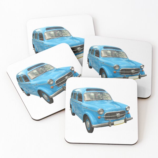 Item preview, Classic Blue Vintage Car with Unique Design designed and sold by urzga.