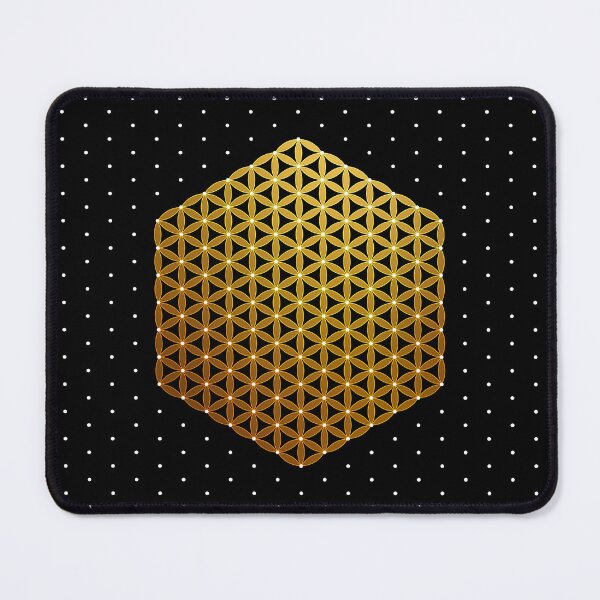 Item preview, Golden Sacred Geometry Dots | SG001 | HEX-FILL | Gold | FULL ⚫️ Black designed and sold by Re.SOURCE.
