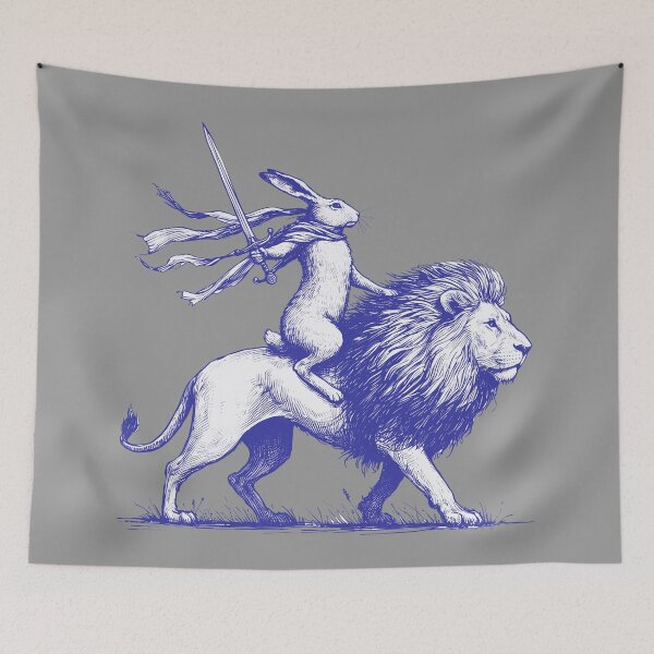Item preview, Rabbit Lion  designed and sold by HowToCanadian.