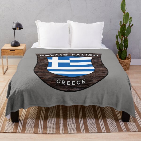 Item preview, Palaio Faliro Greece Emblem Flag designed and sold by World Designs.