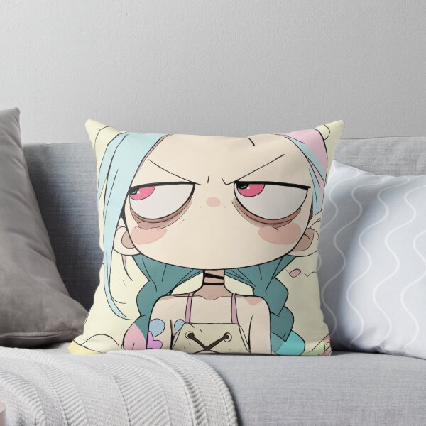 Item preview, cute grumpy girl designed and sold by ventumpluviam.