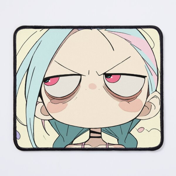 Item preview, cute grumpy girl designed and sold by ventumpluviam.