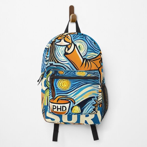 Item preview, PhD Survivor Cubism Art – The Ultimate Academic Trophy designed and sold by OzzFrequency.