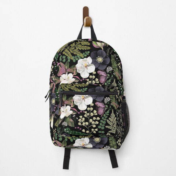 Item preview, Dark Mystical Garden of Magnolias and Ferns designed and sold by Anis Illustration.