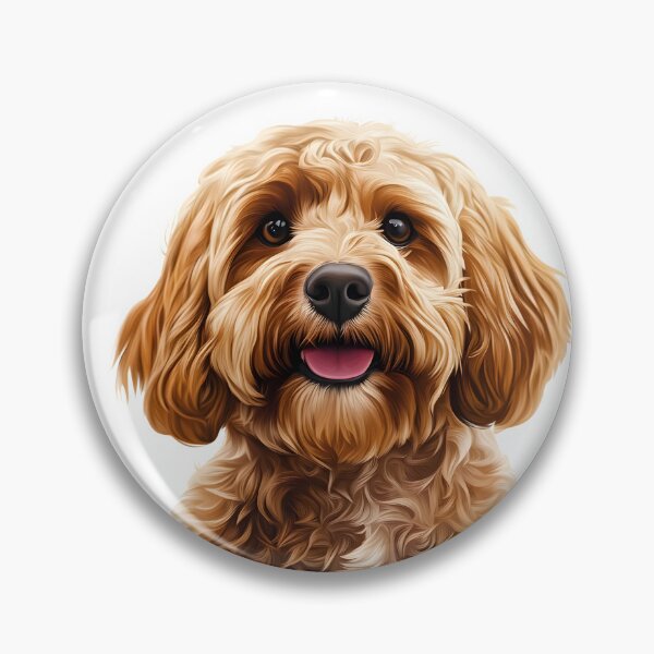 Artikelvorschau, Flauschiges Cockapoo-Glück - Entzückende Hundekunst entworfen und verkauft von TiggsnPigsArt.