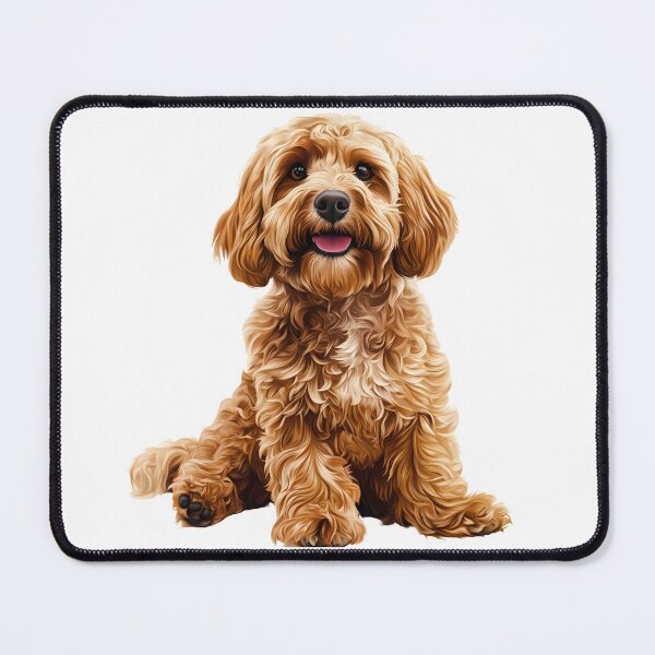 Item preview, Fluffy Cockapoo Bliss - Adorable Dog Art designed and sold by TiggsnPigsArt.