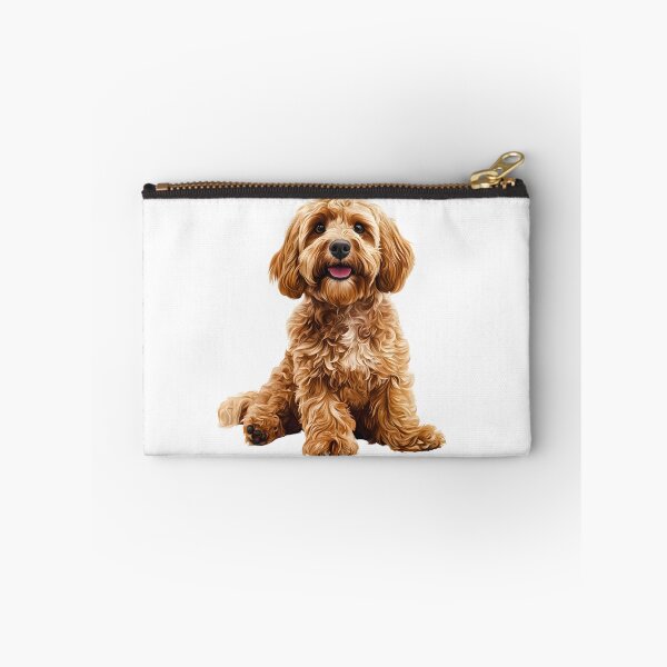 Item preview, Fluffy Cockapoo Bliss - Adorable Dog Art designed and sold by TiggsnPigsArt.