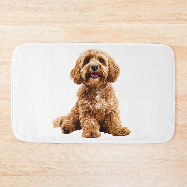 Item preview, Fluffy Cockapoo Bliss - Adorable Dog Art designed and sold by TiggsnPigsArt.