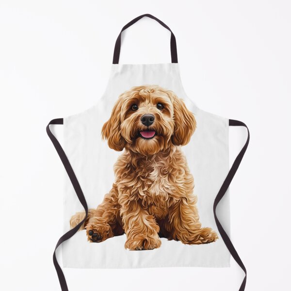 Item preview, Fluffy Cockapoo Bliss - Adorable Dog Art designed and sold by TiggsnPigsArt.