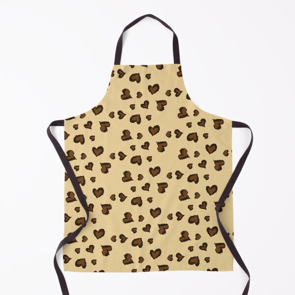 Item preview, leopard heart shape pattern designed and sold by aalaaatef.