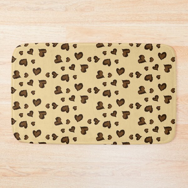 Item preview, leopard heart shape pattern designed and sold by aalaaatef.