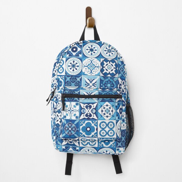 Item preview, Coastal Tiles - Mediterranean tiles print designed and sold by hellcom.