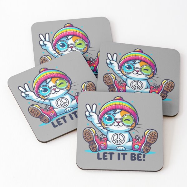 Item preview, Let it BE!! Adorable PEACE Kitty designed and sold by Shs-Kenya.