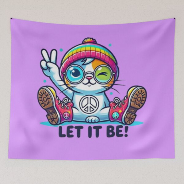 Item preview, Let it BE!! Adorable PEACE Kitty designed and sold by Shs-Kenya.