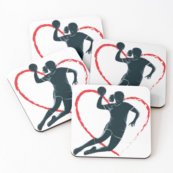 Item preview, Handball Player Women Girls Kids T-Shirt designed and sold by thenewking.