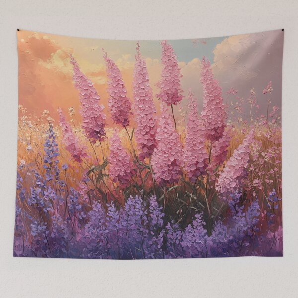 Item preview, Sunlit Floral Meadow Bliss designed and sold by flameandbloom.