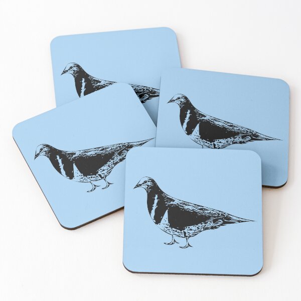 Item preview, Wonga Pigeon Black Design  designed and sold by designsasstultd.