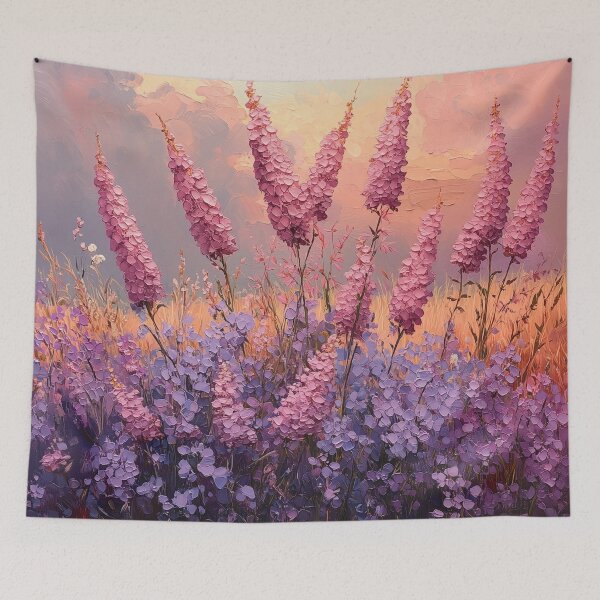 Item preview, Sunset Floral Harmony designed and sold by flameandbloom.