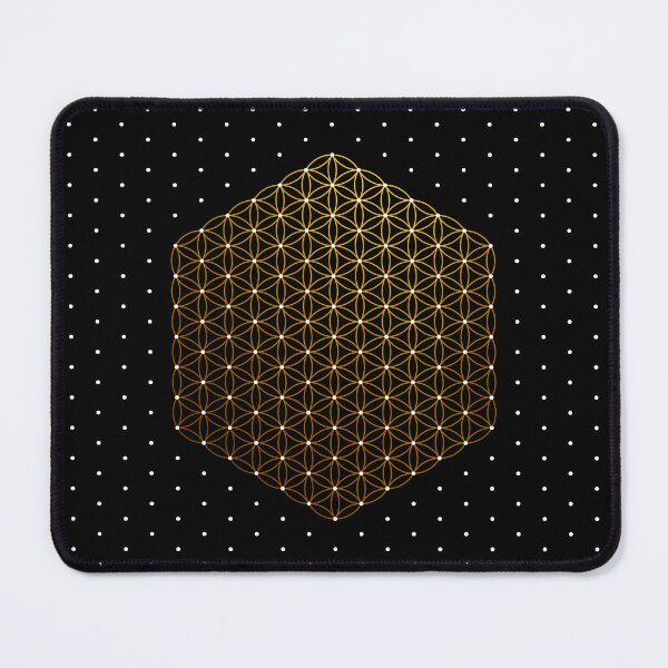Item preview, Golden Sacred Geometry Dots | SG001 | HEX | Gold | FULL ⚫️ Black designed and sold by Re.SOURCE.