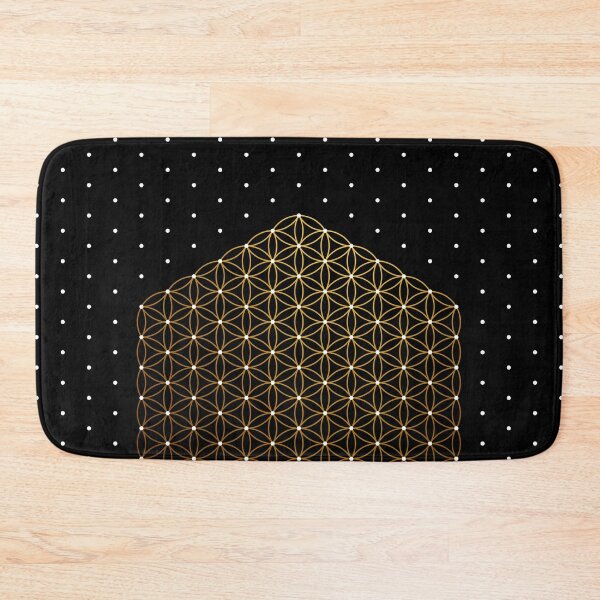 Item preview, Golden Sacred Geometry Dots | SG001 | HEX | Gold | FULL ⚫️ Black designed and sold by Re.SOURCE.