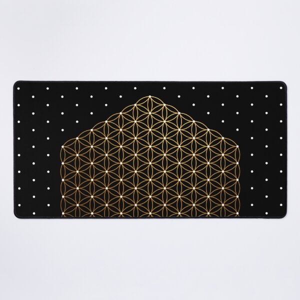 Item preview, Golden Sacred Geometry Dots | SG001 | HEX | Gold | FULL ⚫️ Black designed and sold by Re.SOURCE.