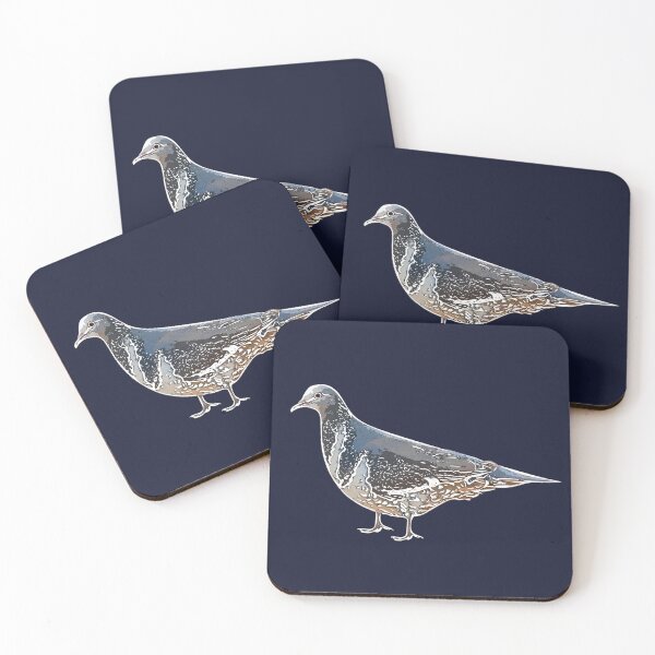 Item preview, Wonga Pigeon White Alternate Design  designed and sold by designsasstultd.