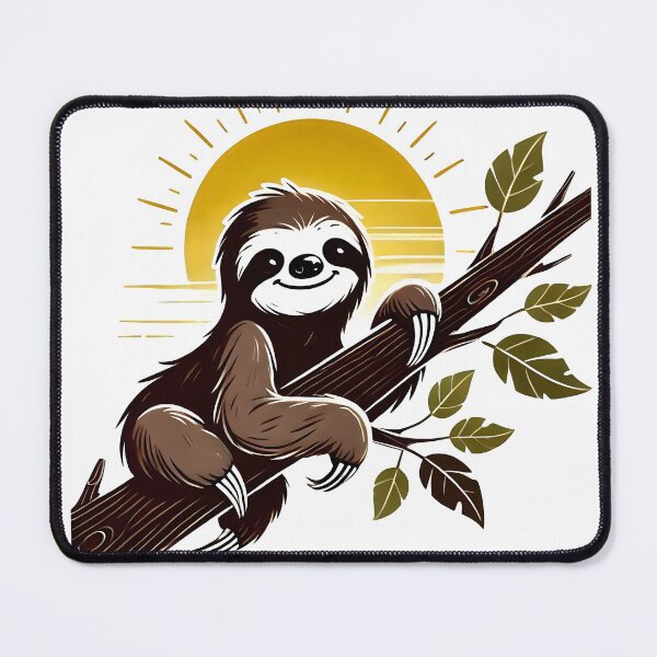Item preview, Children cartoon, sloth cartoon, chibi kawaii designed and sold by TrueArtVibes.