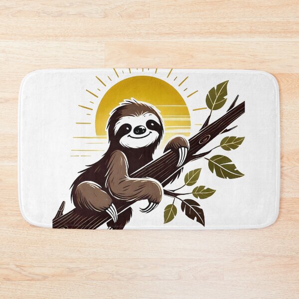 Item preview, Children cartoon, sloth cartoon, chibi kawaii designed and sold by TrueArtVibes.