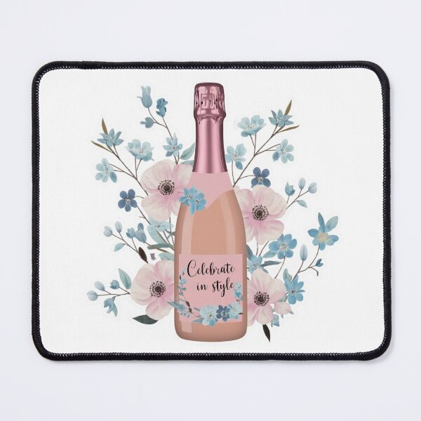 Item preview, Wine with flowers - celebrate in style designed and sold by ArtemisDesignss.