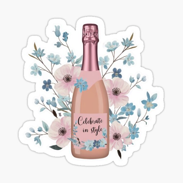 Artikel-Vorschau von Wein mit Blumen – stilvoll feiern, designt und verkauft von ArtemisDesignss.