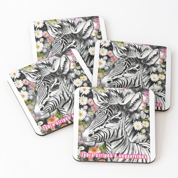 Item preview, Zebra & daisies  designed and sold by AliciaSanson.