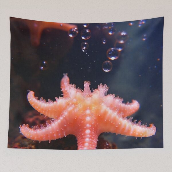 Item preview, Little Starfish Blowing Bubbles designed and sold by ValkArts.