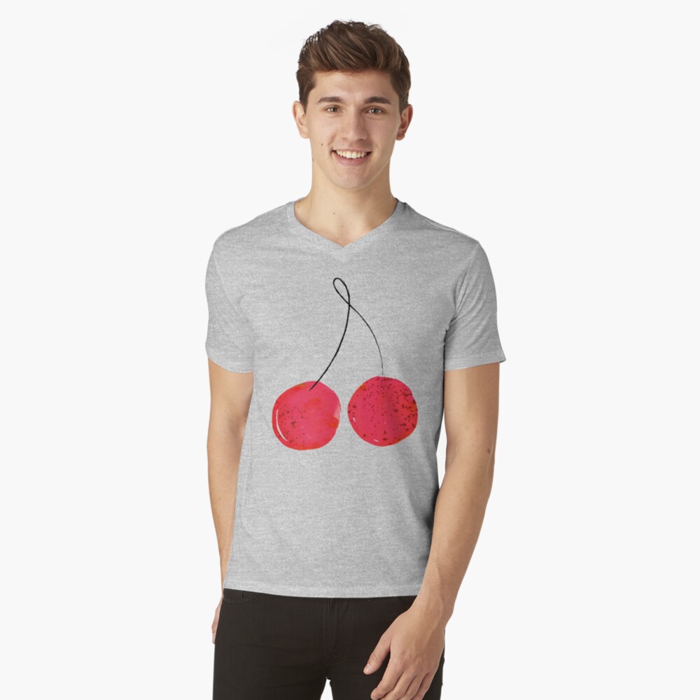 Item preview, V-Neck T-Shirt designed and sold by HoopandHoller.