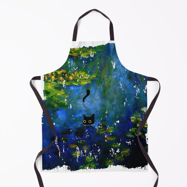 Item preview, Green Abstarct Art, Cat Abstract style art designed and sold by AddlPoolart.