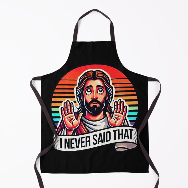 Item preview, I Never Said That Jesus meme designed and sold by plushism.