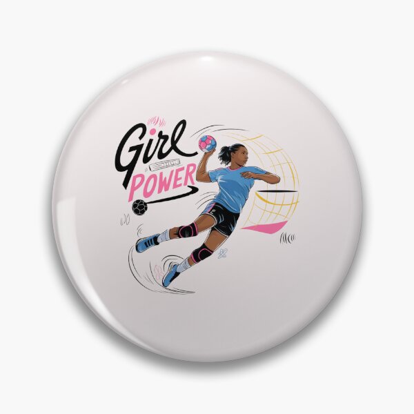 Item preview, Handball Player Women Girls Kids T-Shirt designed and sold by thenewking.