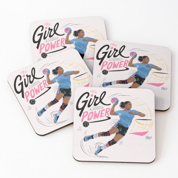 Item preview, Handball Player Women Girls Kids T-Shirt designed and sold by thenewking.