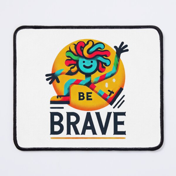 Item preview, Be BRAVE! Cool Weird Dude designed and sold by Shs-Kenya.