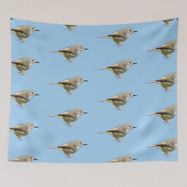 Item preview, Large-billed Scrubwren Black Alternate Design  designed and sold by designsasstultd.