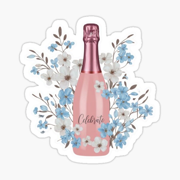 Artikel-Vorschau von Wein mit Blumen-Feiern, designt und verkauft von ArtemisDesignss.