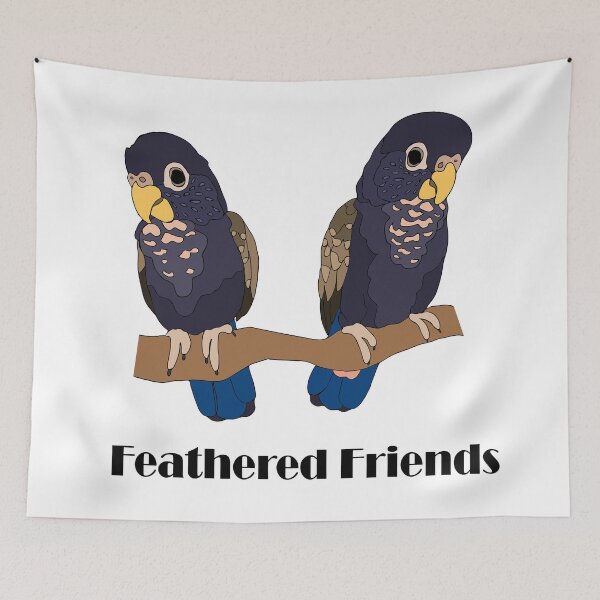 Item preview, Feathered Friends designed and sold by birbistheword.