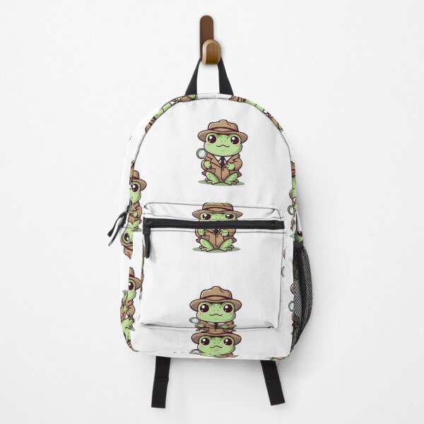 Item preview, A Cute Detective Frog designed and sold by DWorriBHappi.